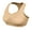Beige, variant on Racerback Bras for Women Sports Breathable Mesh Bras Seamless Wireless Comfy Liftup Running Underwear