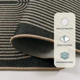 thumbnail image 3 of RUG ROBOT Modern Rainbow 3'x5' Area Rugs, Washable Easy Jute Indoor Outdoor Rugs for Entryway, Non Slip Farmhouse Throw Carpet for Living Room Bedroom Deck Porch Kitchen, 3 of 6