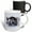Multicolor, variant on 3drose, Usa, Wy, Yellowstone Np. Bison Bull Covered in Windblown Snow., 11oz Two-tone Yellow Mug