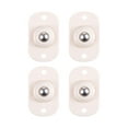 thumbnail image 1 of Shisuyan Self-Adhesive Caster Stainless Steel 4Pcs 1.8X1.1In Durable Use, 1 of 8