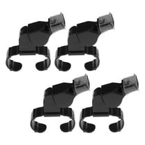 4pcs Dual Tone Whistle with Finger Ring for Sports Basketball Soccer Volleyball Ideal for Coaches Teachers and Referees