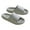 Gray, variant on Utoimkio Slide Sandals for Women Slip On Summer Casual Beach Flat Sandals for Women Men Wide Width Casual Comfortable Walking Slippers