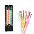 thumbnail image 2 of Dsscvnef Reusable Straw Decoration Straw Beverage Straw Set Suitable for Milk Juice Coffee Etc, 2 of 9