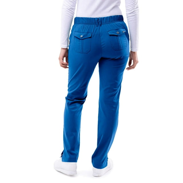 ADAR Pro Pantalon pour Femmes Coupe Ajustée à 6 Poches