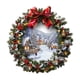 thumbnail image 2 of Adornos navideños, adornos navideños, regalos navideños, guirnalda navideña, casa de nieve, sala de estar, ventana de vidrio, escena navideña, pegatinas de pared decorativas, pegatinas de pared, 2 of 6