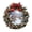 Multicolor C, variant on Christmas Wreath Wall Sticker, Holiday Wall Decal Removable Xmas Wall Decoration for Living Room, Bedroom & Fireplace