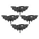 thumbnail image 3 of 4pcs Bat Napkin Hebillas espeluznantes Anillos de servilleta de murciélagos Decorativos Titulares de servilletas, 3 of 5
