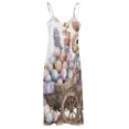 thumbnail image 5 of Easter Bunnies Rabbits Sleeveless Dress Women's Luxury Party Dress Birthday Dresses for Women, 5 of 7