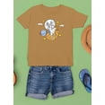 thumbnail image 3 of Astronaut Bunny On Egg T-Shirt Juniors -Image by Shutterstock,  Small, 3 of 4