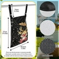 thumbnail image 6 of SEANATIVE Christmas Reindeer Clothespin Storage Hanger Bags 2 Piece Laundry Clothespin Bag with Large Opening Xmas Hanging Storage Organizer for Home Outdoor Clothespin Storage, 6 of 7