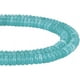 thumbnail image 1 of 125 cuentas de piedra natural de 10 mm teñidas de jade de Malasia natural, cuentas redondas planas de piedras preciosas Heishi para collares, pulseras y bisutería. Agujero: 1 mm., 1 of 9