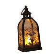 thumbnail image 1 of Farol Vintage Lámpara de Decoración Linterna Portátil Luz Temática Material PP Fácil de Usar Función Reutilizable Adecuada para Fiestas de Halloween D Mano de calavera, 1 of 9