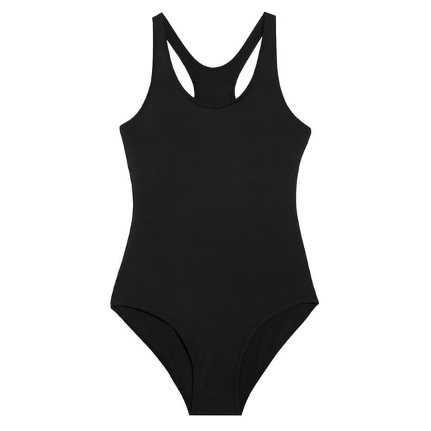 Traje de baño de una pieza KNIX Kt a prueba de fugas UPF 50+ negro M