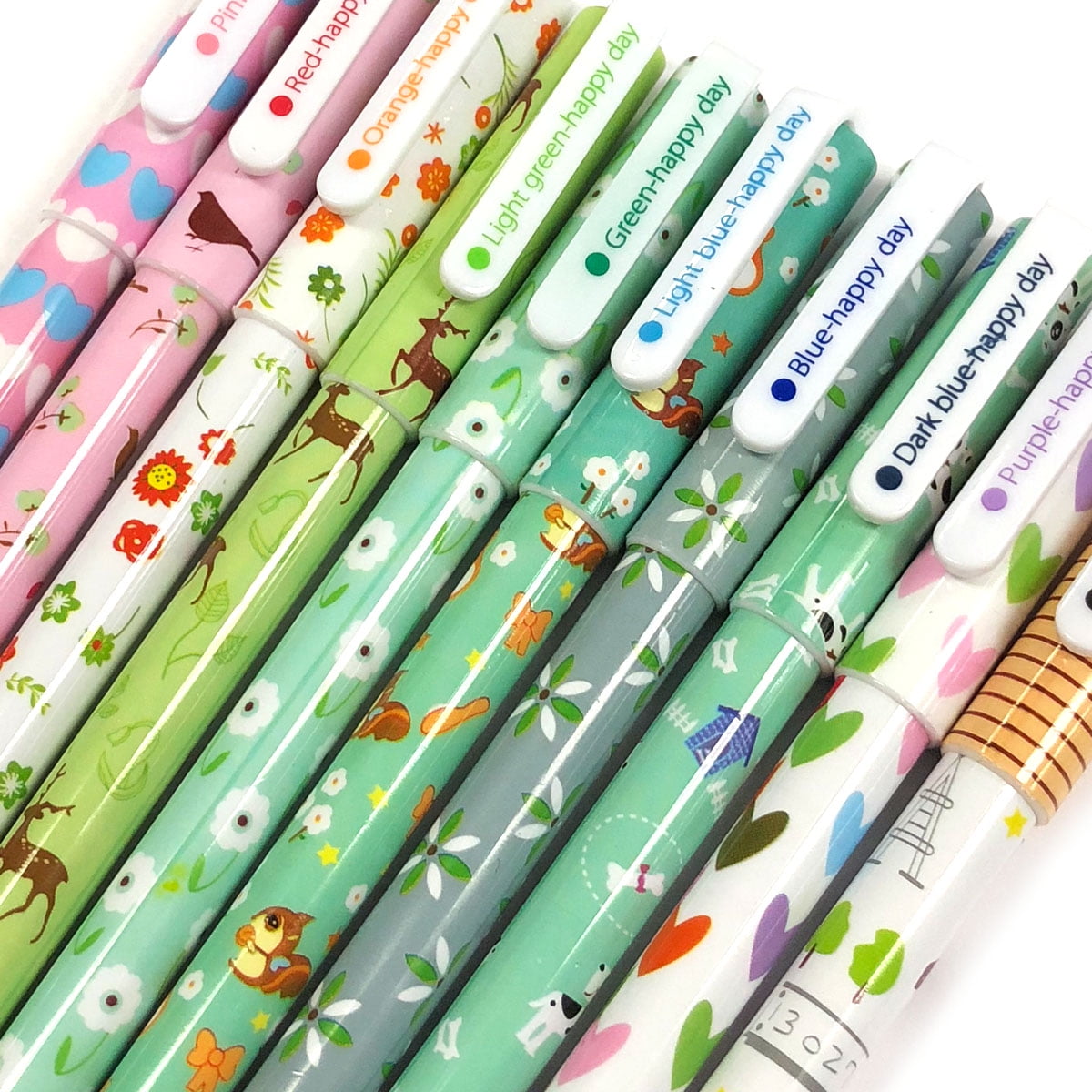 Wrapables Novelty Sticker Machine Pens, Decorative Stationery Supplies for  Home Office School, Nature 