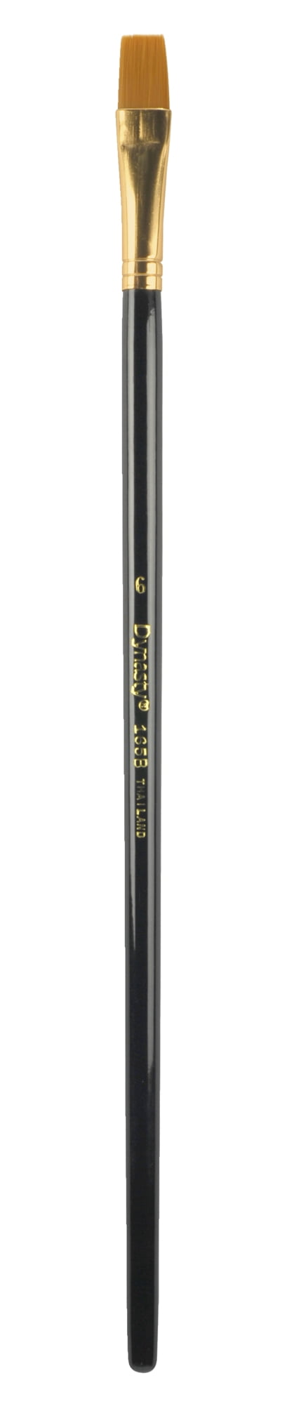 Dynasty B-1650 Art Education Bright Paint Brushes, Classroom Cylinder, Set of 60
