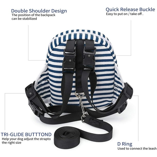 Dog vest backpack 2025