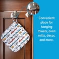 thumbnail image 4 of (2 pack) Camco Life is Better at the Campsite Over-the-Cabinet Hooks - Silver, 2-Pack (53382), 4 of 7