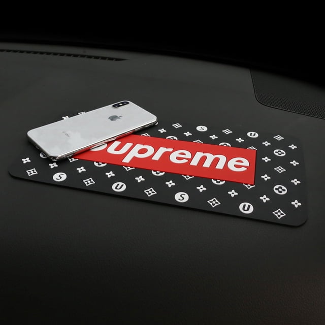 Supreme-Alfombrilla Antideslizante Para Coche , Diseño De PVC , Almohadilla Adhesiva Para Automóviles , Interior , Tablero