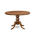 thumbnail image 2 of East West Furniture Irving 7 Piece Round Kitchen Set in Walnut Finish, 2 of 7