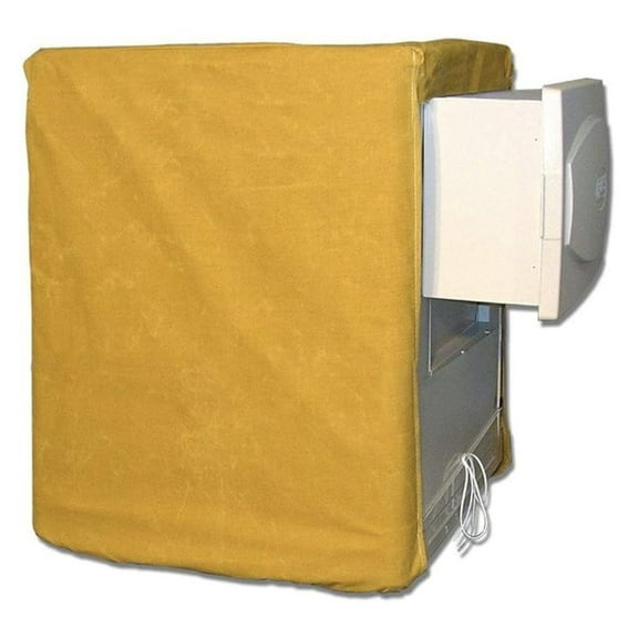28"W x 28"D x 34"H Heavy Duty Canvas Evaporative Cooler Side Discharge Cover (Beige, Water Resistant)