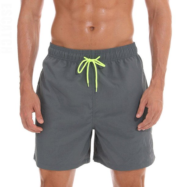 ESCATCH-bañador para hombre, pantalones cortos de playa, para correr, surfear, Deportivos Fivean unisex
