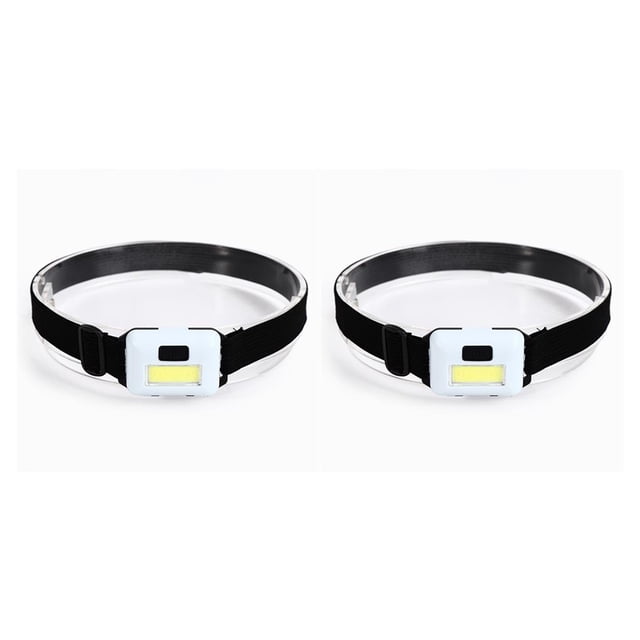 Sonducket Linterna frontal LED Luz de cabeza Linterna con pilas Lámpara de mochilero Blanco Type2 NO2 Sonducket CBP227252