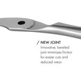 thumbnail image 4 of LMHF Beard and Mustache Scissors - FINOX Stainless Steel Professional Manicure Tools in Leather Case - Ethically Made in Solingen Germany - 4706, 4 of 5