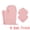 Pink, variant on Unique Bargains Pot Holders Set Heat Resistant Oven Mitts Coffee 9.8x6.7inch