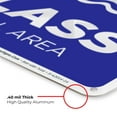 thumbnail image 6 of No Glass Allowed in Pool Area Sign, Pool Sign, 10x14 Aluminum, 6 of 8