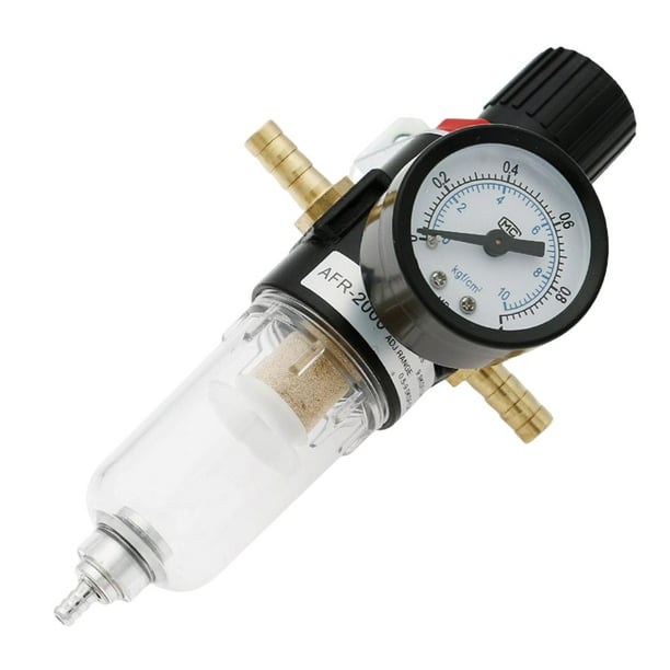 Afr2000 Air Compressor Water Filter Regulator, Air Pressure Regulator
