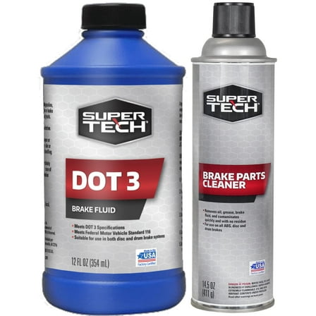 Super Tech  Brake Treament 2-Piece DOT3 Bundle (Chlorinated)