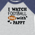 thumbnail image 4 of Inktastic I Watch Football with My Pappy Boys Baby Bodysuit, 4 of 5