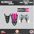 thumbnail image 4 of Kalair GFX Graphics Kit for KTM Motorcross 2-Stroke 125SX,250SX and 300SX (2023) Screech Series, 4 of 5