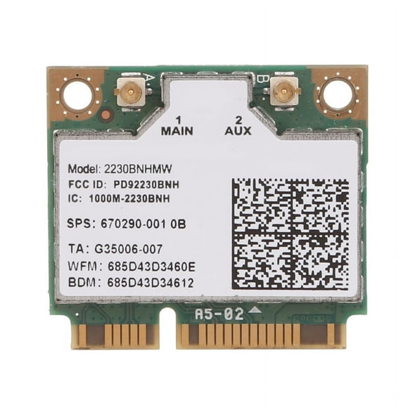 Mini PCIe Laptop Adapter for 2230BNHMW intel 2230BN Wireless Wifi Card BT4.0 670290-001 for HP DV4 DV6 DV7 ENVY 4 6 M4