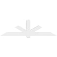 thumbnail image 2 of 96"W x 28"H x 4"D x 6"F, 7/12 Pitch, Kennewick Architectural Grade PVC Gable Bracket, 2 of 8