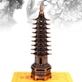 thumbnail image 5 of SIEYIO Feng Shui 9-Levels Alloy 3D Model Chinese Wenchang Pagoda Tower Crafts Statue Souvenir Home Decoration Metal Handicraft, 5 of 16