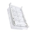 thumbnail image 3 of Wosthever Contenedores de almacenamiento de plástico Cajón Organizador Cajas Caja de plástico Almacenamiento Huevo Refrigerador Organizador Organizadores de utensilios de cocina 8 Zellen, 3 of 6