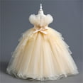 thumbnail image 7 of Avrntaa Flower Girls Princess Dress Tulle Ruffle Puffy Hem Dresses Wedding Birthday Party Gown 4-14Y, 7 of 7