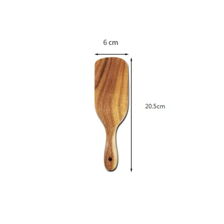 Wooden Rice Spoon Spatula Steak Fry Sauce Non-Stick Cooking Tools Spatula Accessoires De Cuisine Cooking Accessories Styles 2