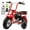 RED, variant on FRP 40cc Gas Powered Mini Bike Bundle Training Wheels for New Rides, 4-Stroke Off Road Mini Bike, Youth Pocket Bike with Pull Start & Disc Brake, 18 MPH Max Speed (Red)