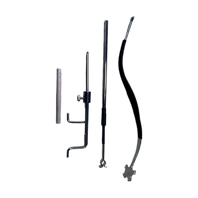MERIGLARE Violin Luthier Tools Sound Post Gauge Maintenance Tools for Violin Player Argent