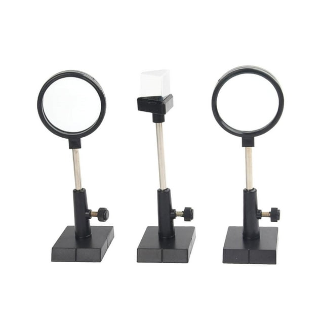 MERIGLARE Physical Optics Experiment Lens Class Demonstration Tool for Children School 3pcs