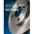 thumbnail image 3 of Detroit Axle - Front Brake Kit for 2005 2006 2007 Ford Focus Brake Rotors Ceramic Brakes Pads Replacement: Not Fits SVT Models, 3 of 6