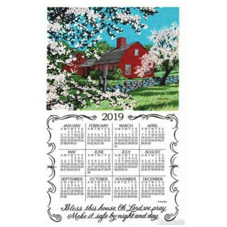 Kayo Designs - Bless This House Towel Calendar, Kitchen Towel by Kay Dee Designs
