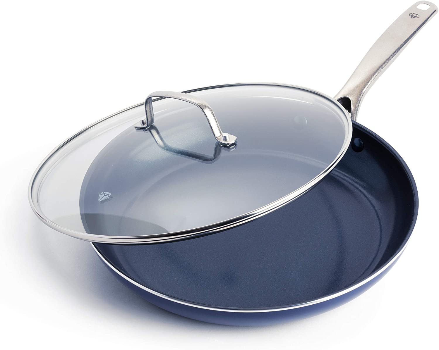 Blue Diamond Cookware Ceramic Nonstick Fry Pan 8'' Frypan 