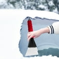 thumbnail image 4 of Portable Winter Ice Scraper Multifunctional Ice Shovel with Silicone Handle for Windshield Care and Cleaning Necessities, 4 of 5