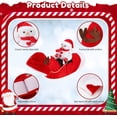 thumbnail image 3 of Snowman Dog Costume, Cozy Dog Christmas Outfit, Snowman Rider Pet Christmas Costume, Birthday Christmas Gift for Dog Lover Christmas Party, M, 3 of 6