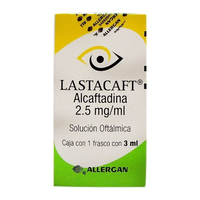 Lastacaft 2.5 mg/ ml solución oftálmica 3 ml