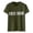 Army Green, variant on Women's Slogan Graphic Print T-Shirt, Round Neck Short Sleeve Casual Tee, Cotton-Like Stretchy & Soft Top, Statement Basic for Women S-3XL