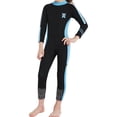 thumbnail image 4 of Combinaison de Plongée pour Filles Combinaison de Plongée pour Enfants 2.5mm Combinaison de Surf Protection Éruption TG, 4 of 9